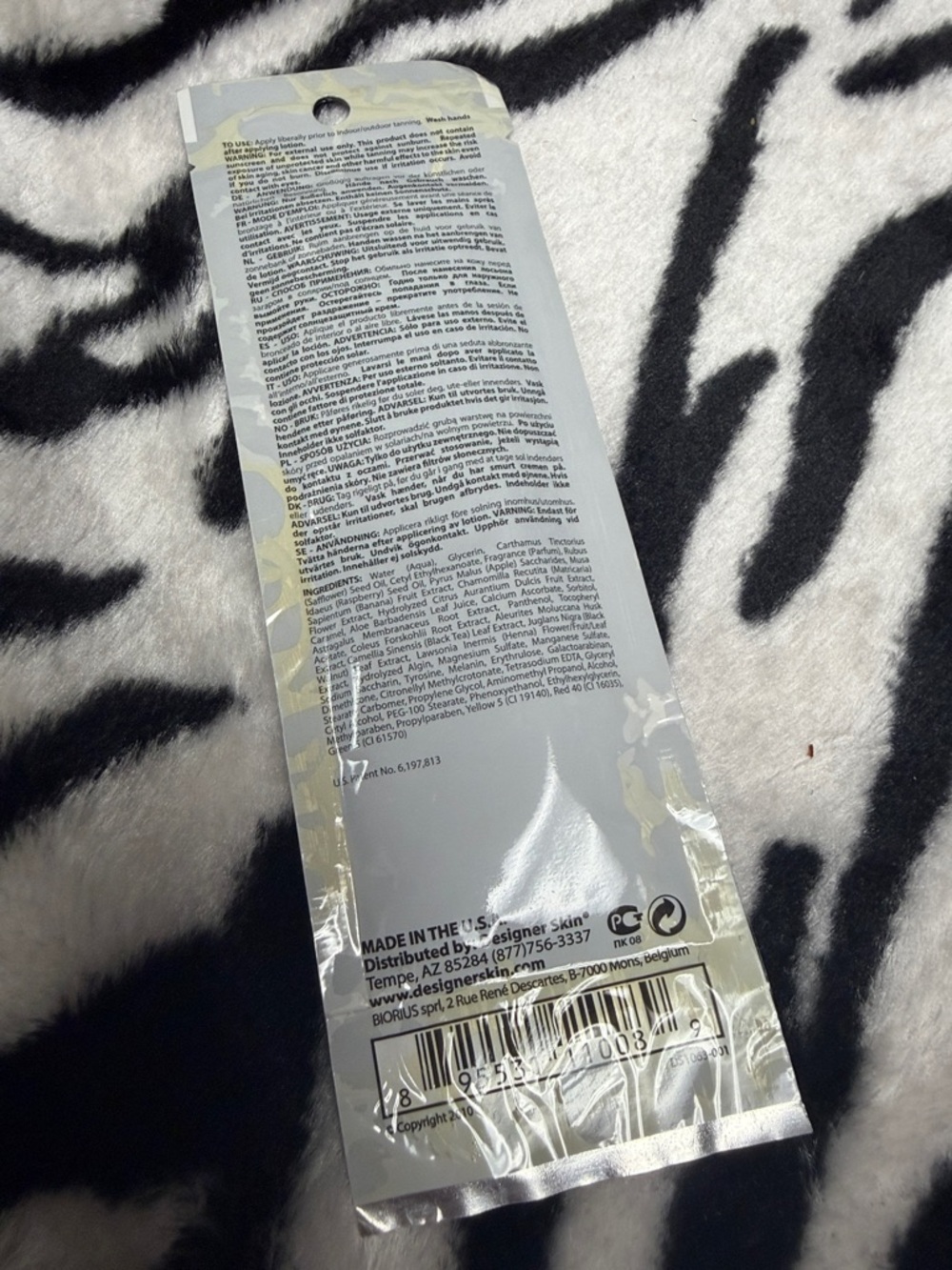 Designer Skin Ravish Me Tanning Lotion Packettes DISCONTINUED - Picture 3 of 4